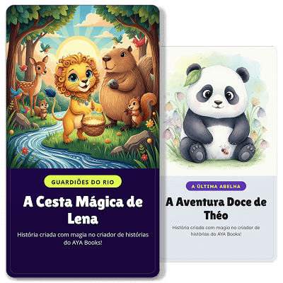 Cards personalizados com sua história
